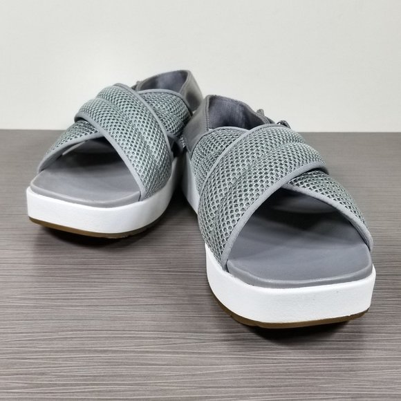 UGG Gray Mesh Sandals - Picture 4 of 11